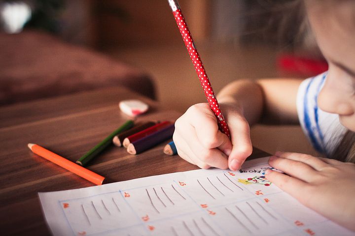 La pinza de la escritura